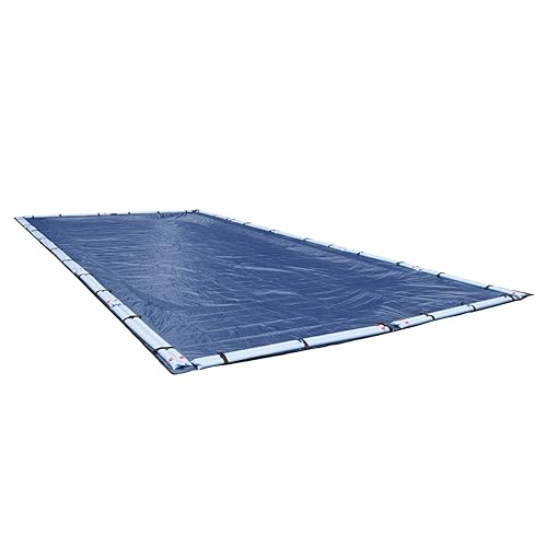 Robelle 491636R Rip-Shield Pro-Select Winter Poolabdeckung für eingelassene Schwimmbäder, 4,9 x 11,0 m von Robelle