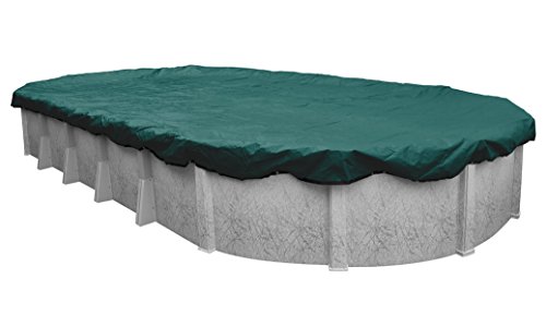 Robelle 391632-4 Supreme Plus Winter Pool Cover for Oval Above Ground Swimming Pools, 16 x 32-ft. Oval Pool von Robelle