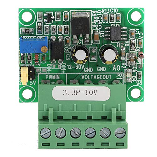 Roberee Digital Analog Modul, 3,3 V PWM Zu 0-10 V Signal PWM Converter Modul Spannungswandler D/A Digital-Analog-SPS-Modul für Die Signalschnittstellenumschaltung von Roberee