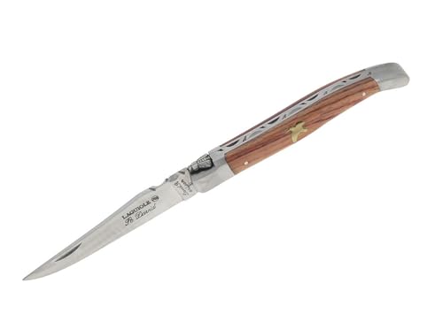 Robert David Unisex – Erwachsene Laguiole Becasse Rosenholz Taschenmesser, braun, 22 von Robert David