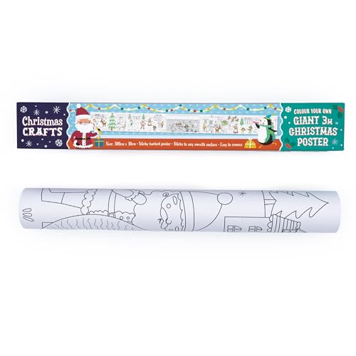 Malen Sie Ihr eigenes 3 m Poster | Weihnachtsbasteldesign | festliche, bildschirmfreie Aktivität für Kinder | Stick & Color Urlaubsspaß Malen Sie Ihr eigenes 3 m Poster | Weihnachtsbasteldesign | festliche, bildschirmfreie Aktivität für Kinder | Stick & Color Urlaubsspaß von Robert Frederick