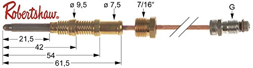 ROBERTSHAW Thermoelement Länge 18' - 455mm 7/16' ASA 11/32 ROBERTSHAW Thermoelement Länge 18' - 455mm 7/16' ASA 11/32 von RobertShaw