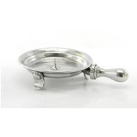 Kerzenhalter, Mit Ring Aus Poliertem Zinn. Made in Italy, Handwerkskunst von RobertoCavagnini