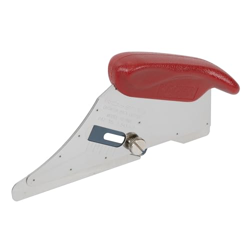 ROBERTS 10-146-3 Teppichschneider mit 15 robusten Schlitzklingen, rot/silber von Roberts