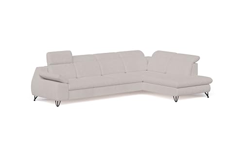Robin Inspire Couch L Form Rechts Eckcouch Mit Schlaffunktion 325 x 207 x 90 cm Ecksofa mit Bettkasten Kopfstützen Armlehnen Chenille Stoff Leinenoptik Ecru Iverto Robin Inspire Couch L Form Rechts Eckcouch Mit Schlaffunktion 325 x 207 x 90 cm Ecksofa mit Bettkasten Kopfstützen Armlehnen Chenille Stoff Leinenoptik Ecru Iverto von Robin Inspire