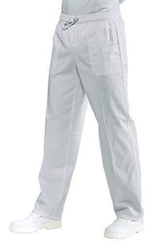 Robinson Arbeitshose Unisex weiß Größe L von Isacco
