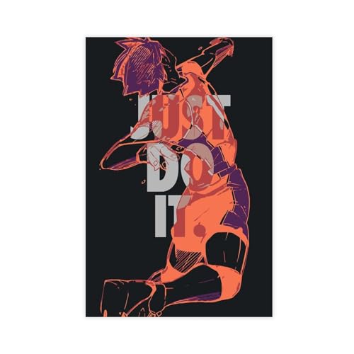 Anime Haikyuu Poster 27 Leinwand Poster Schlafzimmer Dekor Sport Landschaft Büro Zimmer Dekor Geschenk ungerahmt 30 x 45 cm von Robnik
