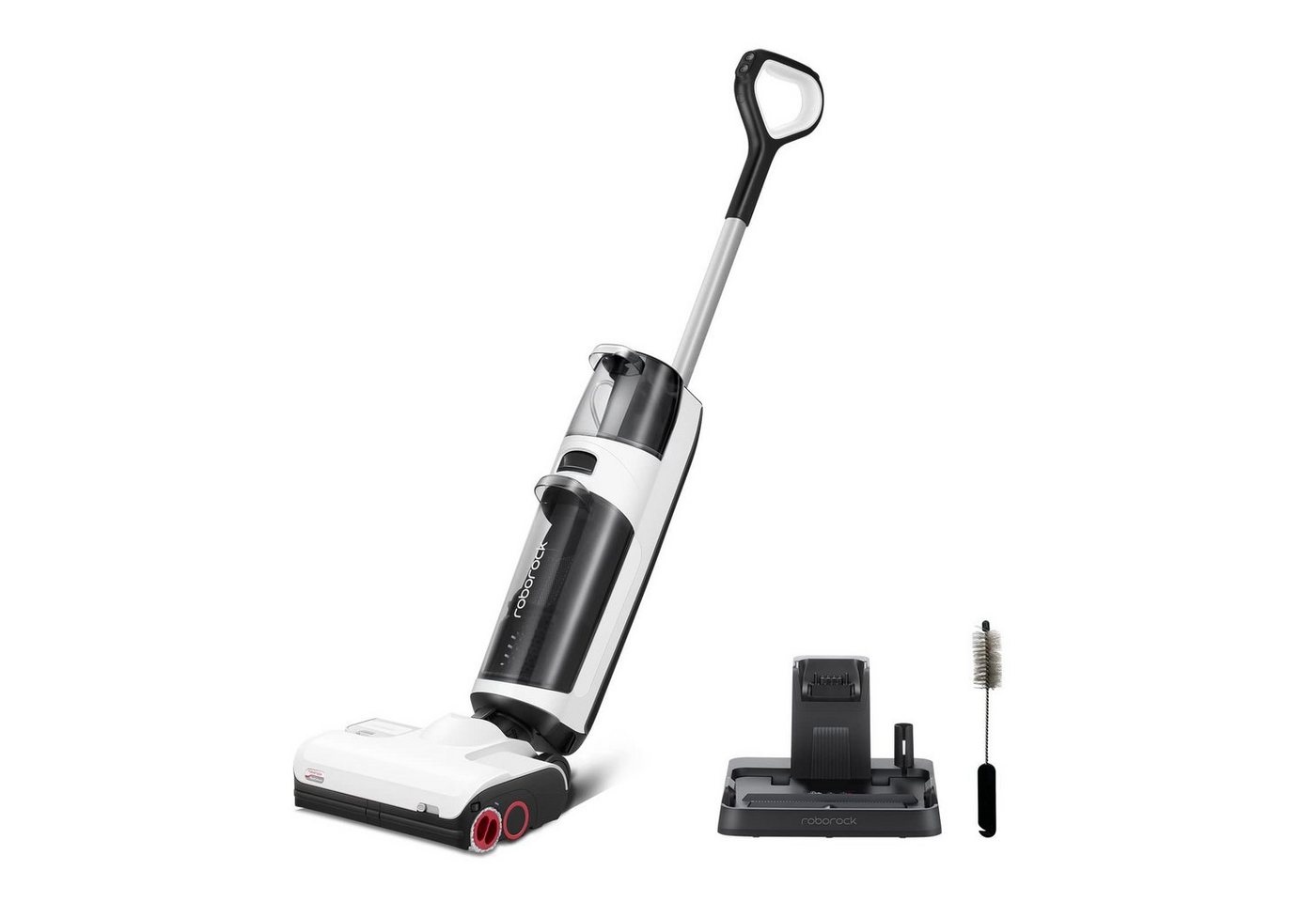 Roborock Nass-Trocken-Akkusauger Dyad Pro, 260 W, 17000pa, Automatische Trocknung & Selbstreinigend Wischsauger mit APP-Steuerung, Doppelbürste, Doppelte Wassertanks für Harte Böden Roborock Nass-Trocken-Akkusauger Dyad Pro, 260 W, 17000pa, Automatische Trocknung & Selbstreinigend Wischsauger mit APP-Steuerung, Doppelbürste, Doppelte Wassertanks für Harte Böden von Roborock