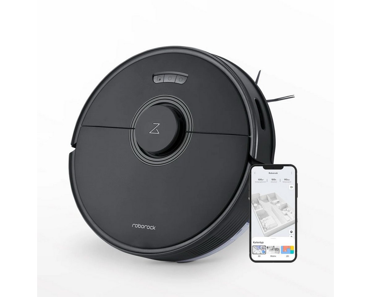 Roborock Nass-Trocken-Saugroboter Roborock Q7 Max Saugroboter und Wischmopp Schwarz, 58 W, Beutellos mit waschbarem Filter, Saugen und Wischen in einem Arbeitsgang Roborock Nass-Trocken-Saugroboter Roborock Q7 Max Saugroboter und Wischmopp Schwarz, 58 W, Beutellos mit waschbarem Filter, Saugen und Wischen in einem Arbeitsgang von Roborock