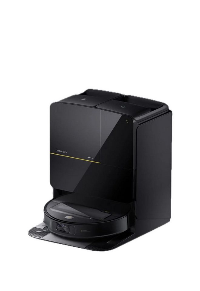 Roborock Nass-Trocken-Saugroboter Roborock Saros Z70 Staubsaugerroboter mit OmniGrip™ Arm schwarz, Beutellos 0,18 l, Saugen und Wischen in einem Arbeitsgang von Roborock