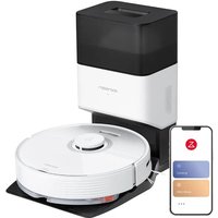 Roborock Q7 MAX+,Staubsauger Waschroboter mit Entleerungsstation 4200Pa Navigation Lidar 5200mAh Steuerung per App/Alexa/Wifi 3D-Kartierung Upgrade von Roborock