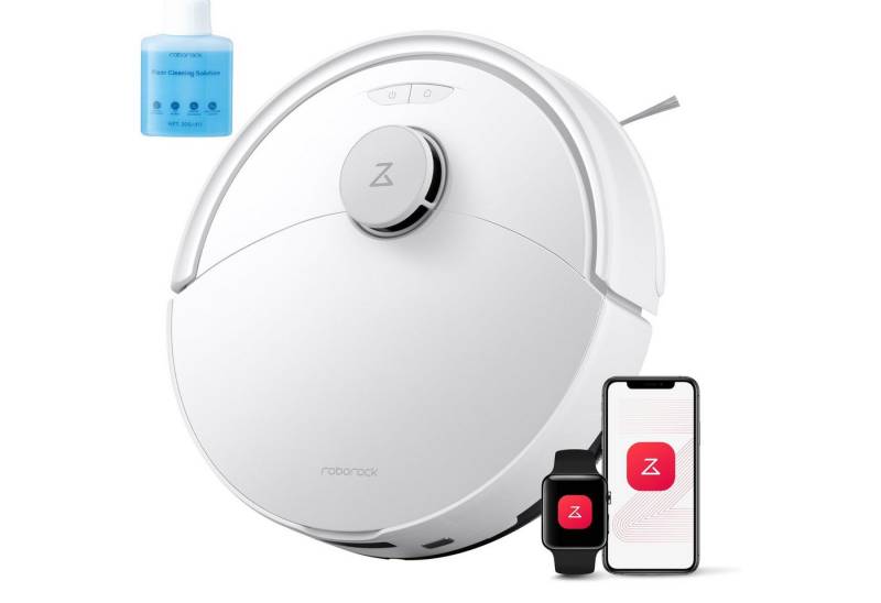 Roborock Saugroboter Q10 PF&Q10 PF+(Upgrade von S8/S8 Plus) Dual Anti-Tangle-System, 10000 Pa HyperForce Saugkraft, ReactiveTech-Hindernisvermeidung, 5200 mAh, PreciSense® LiDAR-Navigation, APP-Bedienbar von Roborock