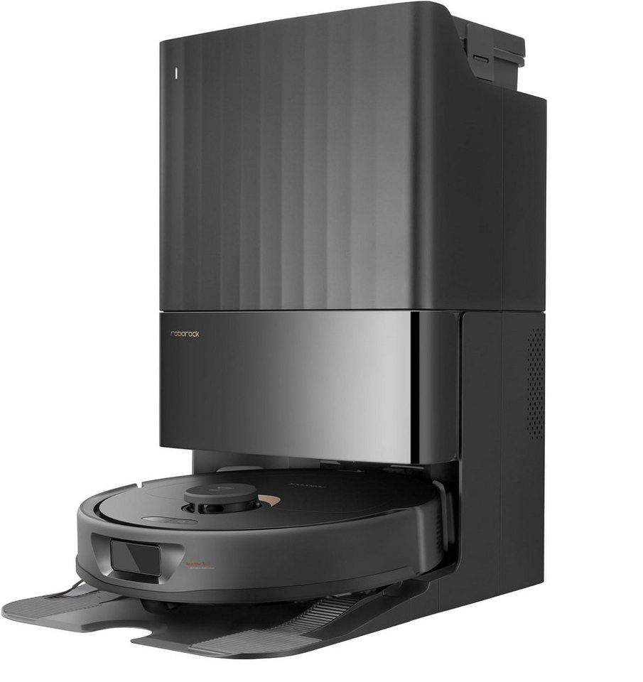 Roborock Saugroboter Qrevo pro 60°C-Heißwasser-Moppwäsche(Upgrade von Qrevo S/S7 MAX), FlexiArm Design™ Kantenwischsystem, Warmlufttrocknung, Zwei rotierende Mopps, Smarte Vorschläge für Sperrzonen, Intelligentes Waschen und Wischen, 98,8% Ecken und Kantenreinigung von Roborock