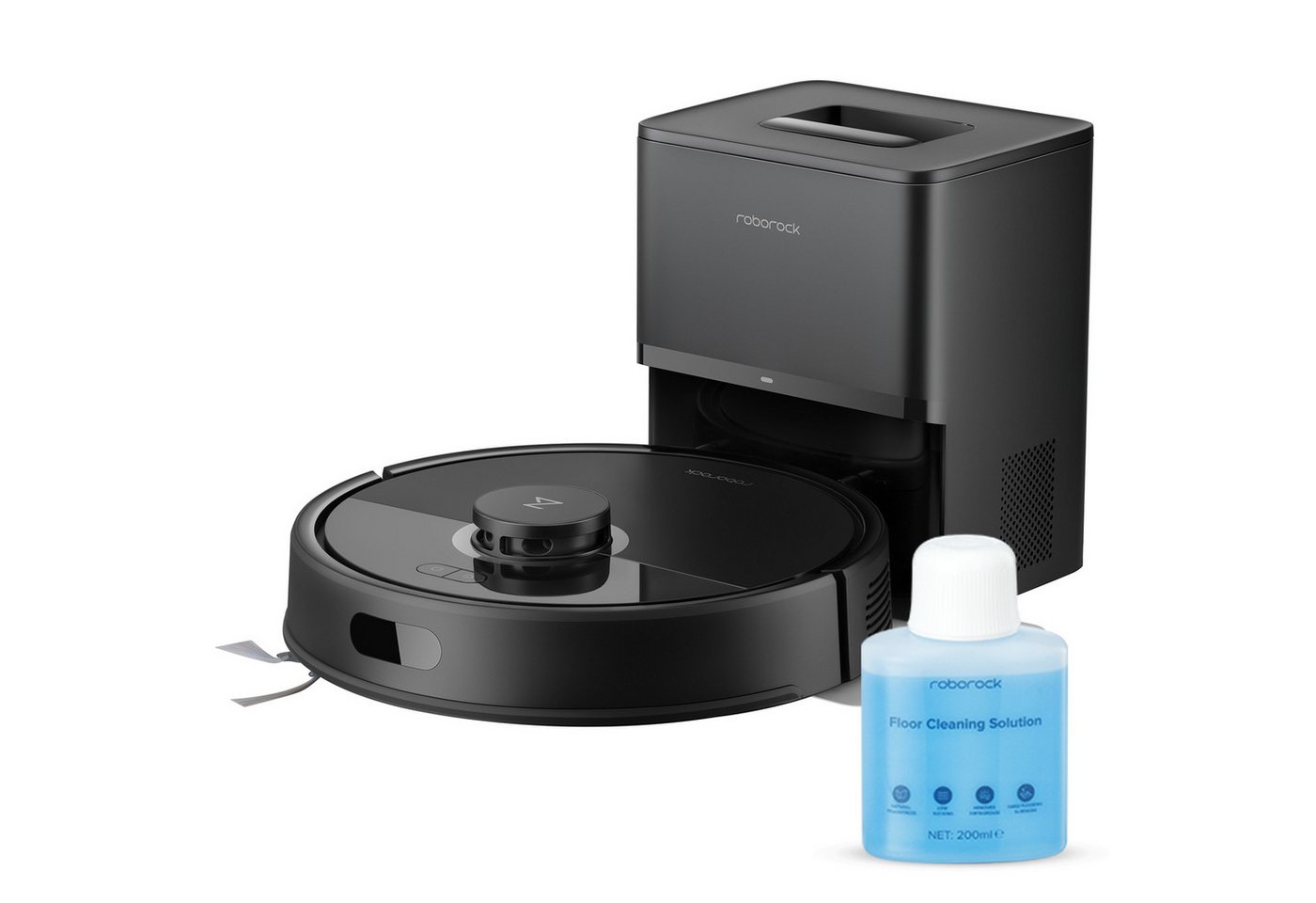 Roborock Saugroboter Q7 BF+ (Upgrade von Q7 max), 8000 Pa, Dual Anti-Tangle-System, 3 Wasserdurchflussstufen, PreciSense® LiDAR-Navigation, Smarte Vorschläge für Sperrzonen(Q7 max+ Aktualisierung) von Roborock