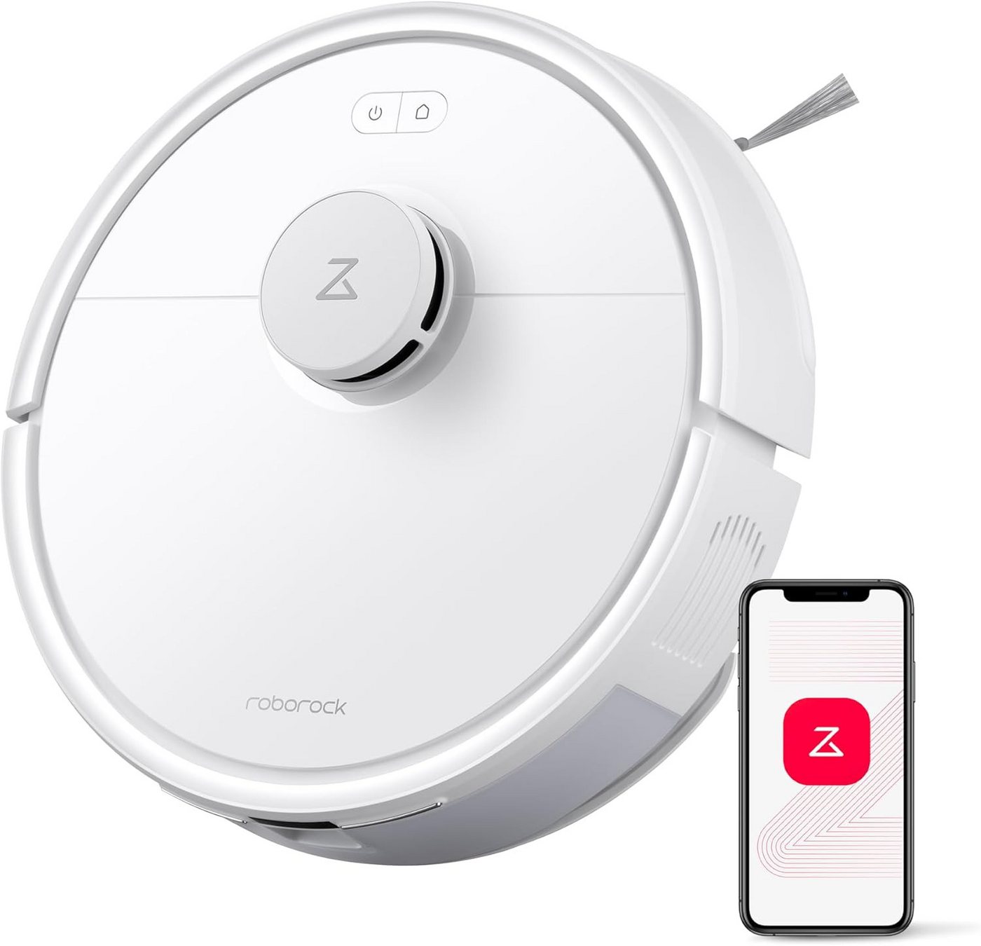 Roborock Saugroboter Q7 L5, Dual Anti-Tangle System, 8000 Pa(Upgrade vom Q5 Pro), Einstiegsleistung, Perfekt für Haustierbesitzer, App-Steuerung von Roborock