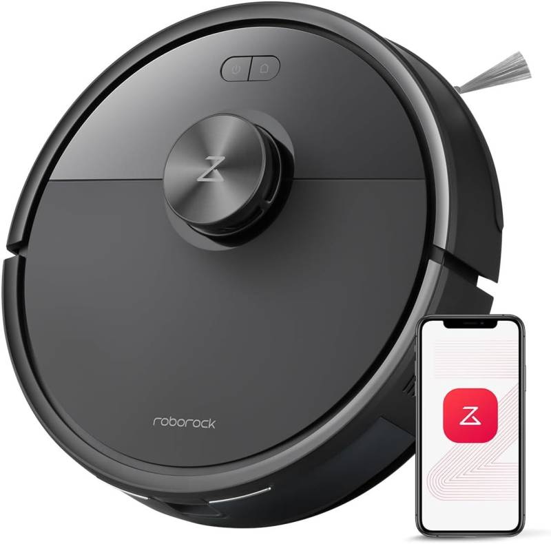Roborock Saugroboter Q7 M5 (Upgrade von Q5 PRO), 10000Pa, 180Min, Dual Anti-Tangle-System, mit Wischfunktion, LiDAR Navigation, Staubsauger Roboter für Teppich, Tierhaare, APP Steuerung von Roborock