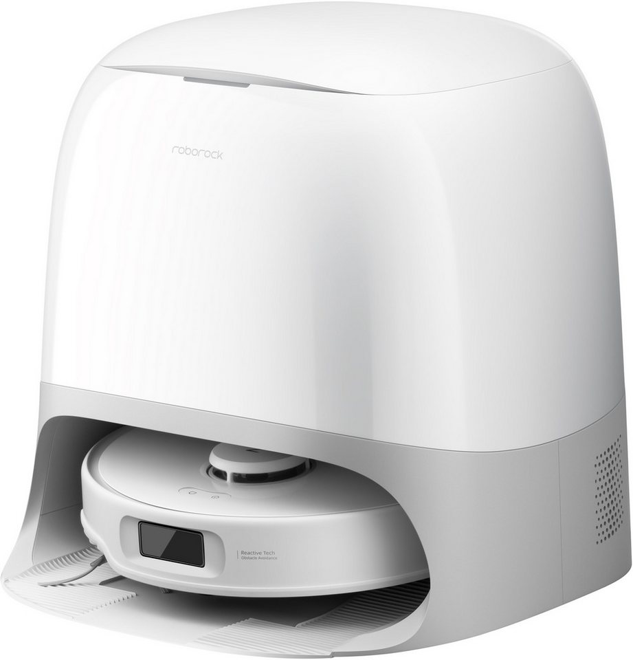 Roborock Saugroboter Qrevo Curv 5A1, mit Wischfunktion, automatisches Entleeren, 66 W, beutellos, Auffüllen intensiver und Moppwäsche bei 75 °C. Roborock Saugroboter Qrevo Curv 5A1, mit Wischfunktion, automatisches Entleeren, 66 W, beutellos, Auffüllen intensiver und Moppwäsche bei 75 °C. von Roborock