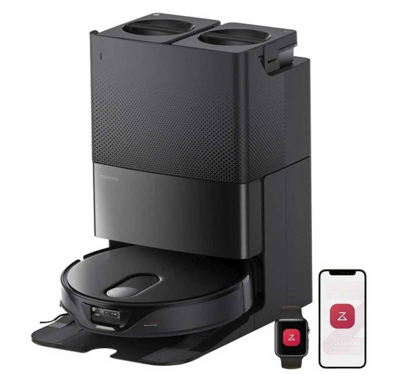Roborock Saugroboter Qrevo Slim Saugroboter schwarz von Roborock