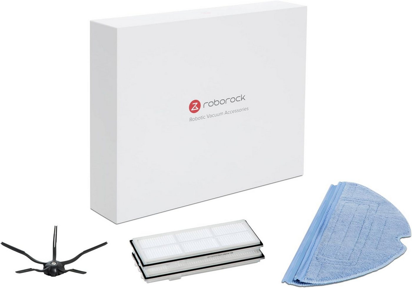 Roborock Saugroboter Roborock Accessories Kit S7 & S8, Wischtuch, Staubfilter, Seitenbürste von Roborock