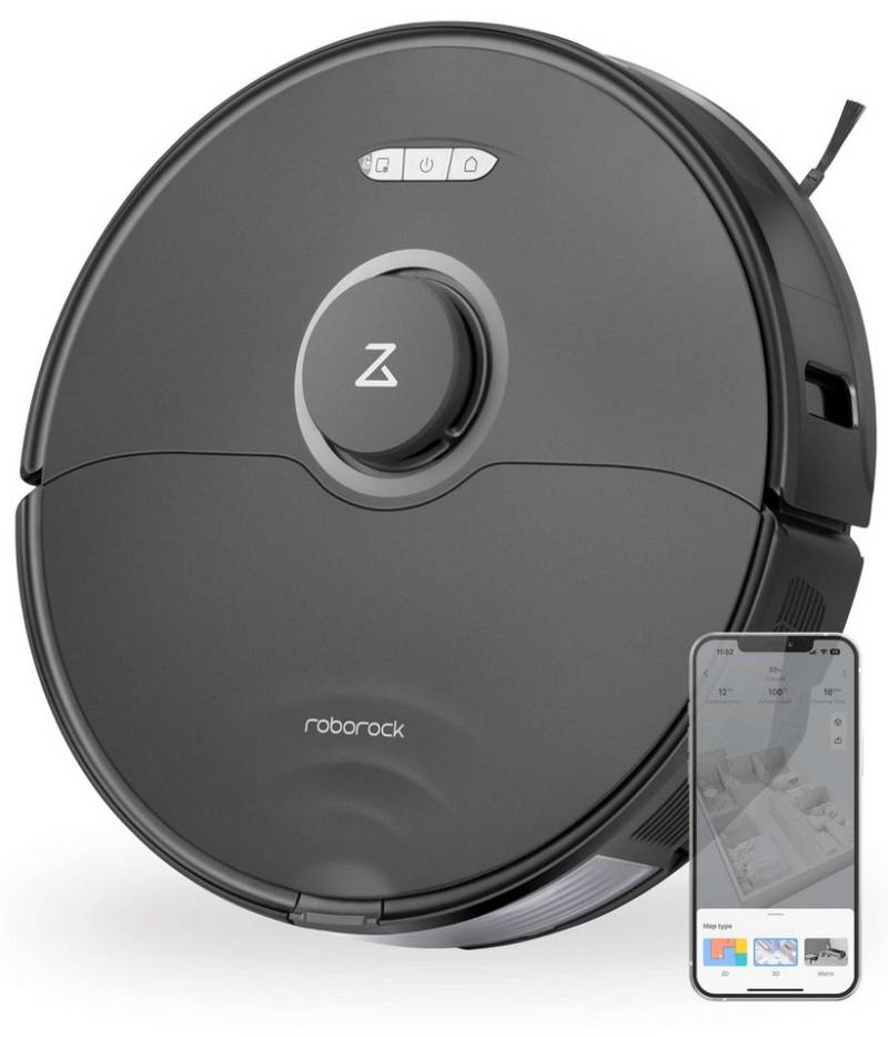 Roborock Saugroboter S8, 69,00 W, 6000Pa,DuoRoller-Bürste, Reactive 3D-Hindernisumgehung,Vibrations-Hebemop, Intelligente Hinweise für No-Go-Areas(Upgrade von Roborock S7) von Roborock