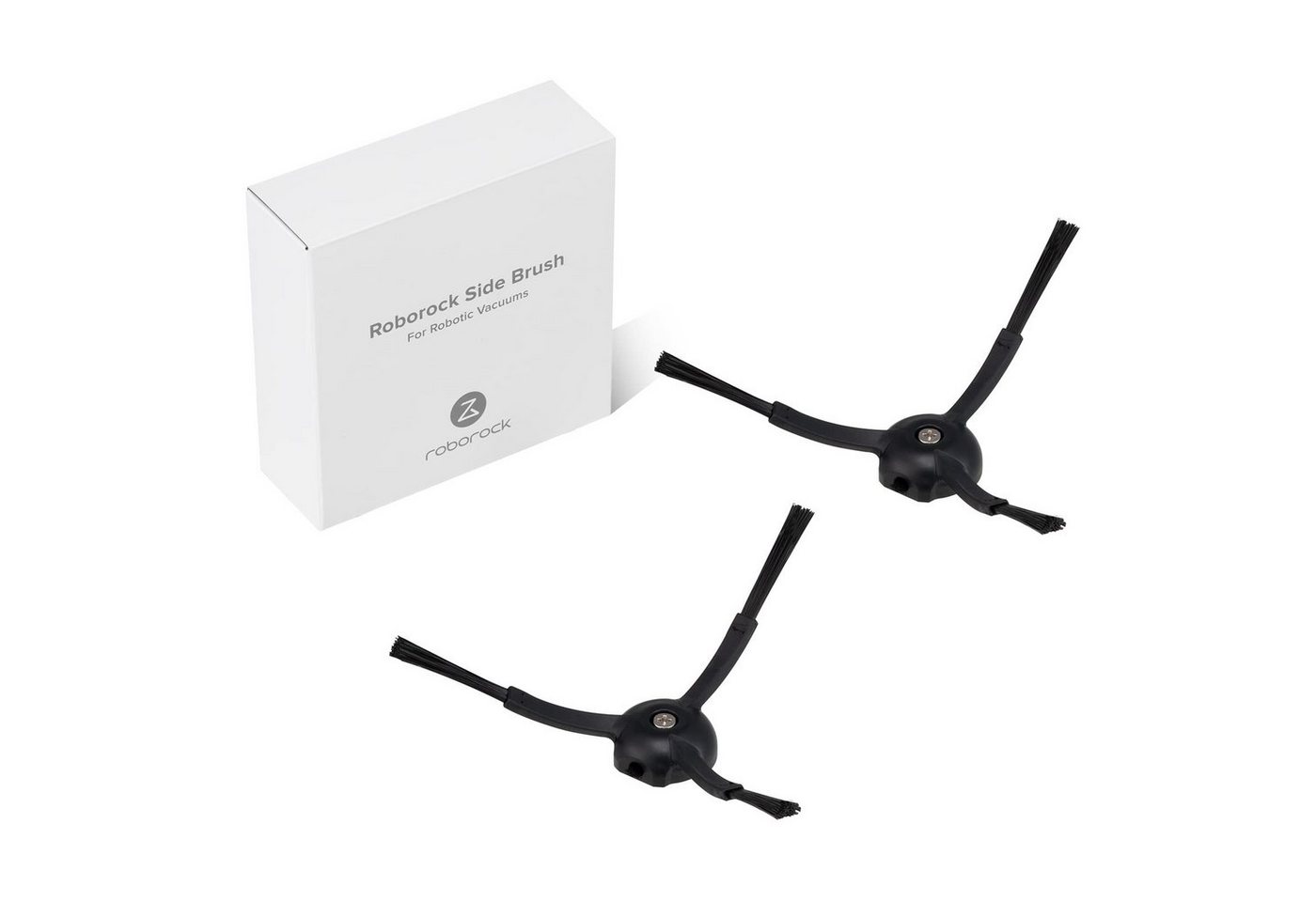 Roborock Staubsaugerdüsen-Set Original Zubehör Seitenbürsten für S8/S8 +/S8 Pro Ultra /S7 Max /Qrevo, (2er Pack(Schwarz), für S8/S8 +/S8 Pro Ultra /S7 Max Ultra Saugroboter von Roborock