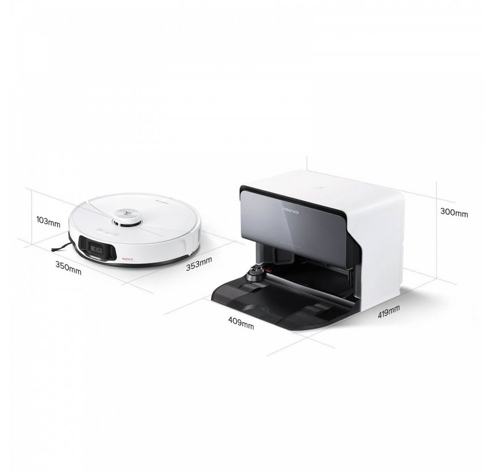 Roborock Wischroboter Roborock S8 MaxV Ultra Saugroboter., Wasseranschluss für automatische Reinigung Roborock Wischroboter Roborock S8 MaxV Ultra Saugroboter., Wasseranschluss für automatische Reinigung von Roborock