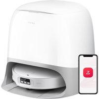 roborock Qrevo CurvX Saugroboter mit Wischfunktion&anhebbarem Wischmopp, 22.000Pa Saugkraft, 7,98 Ultra-Slim Design, Dual Anti-Tangle-System, von Roborock