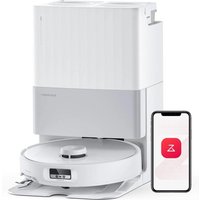 roborock Qrevo Edge Staubsauger Roboter 18500 Pa(VS Qrevo curv), Dual Anti-Tangle-System, AdaptiLift Chassis, FlexiArm Design™, "Hello Rocky" von Roborock