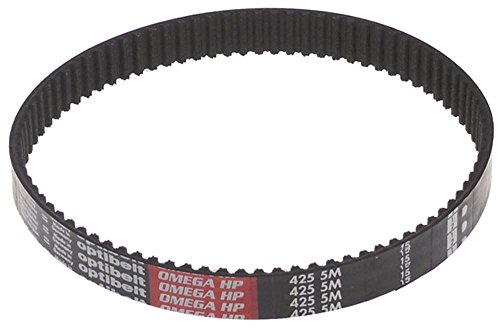 Robot-Coupe Zahnriemen für Gemüseschneidemaschine 2737, 2746, 2762, 2761, 2760, 2759, 2758 mit Textileinlage Breite 15mm Gummi von Robot Coupe