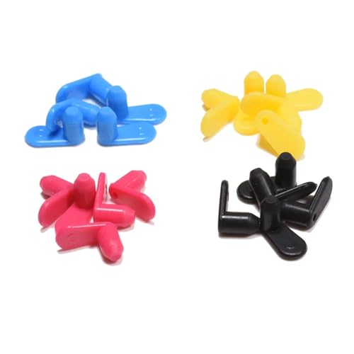 RobotCleanix 4 mm Dichtung zur Vermeidung von Luftlecks. Silicagel-Gummidichtung. Silikonstopfen. Verwendung kompatibel mit Tintenpatronen-Füllteil-Dichtungszubehör.(40 pcs) von RobotCleanix