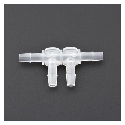 RobotCleanix 5PC Tintenstrahldrucker Ersatzteile Tintenschlauchanschluss 4 6 8 Weg Schlauch Tinte PIPI Anschluss DTF Drucker Weiß Tintenzirkulationsanschluss(Light Black) von RobotCleanix