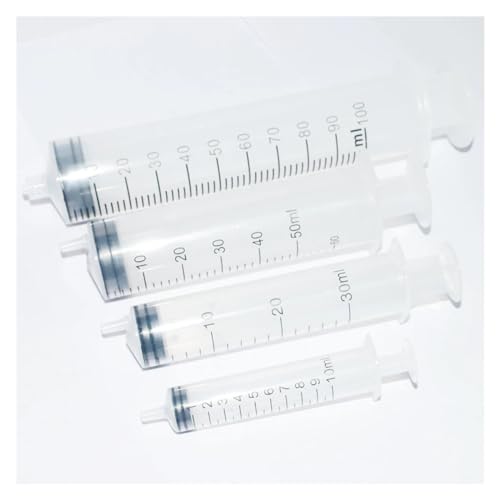 Tintenspritze 100 ml 50 ml 30 ml 20 ml 10 ml mit stumpfer Nadel. Kompatibel mit EPSON Canon HP Brother CISS Tank Nachfüllbare Patrone Nachfüllen(10ml -4 pcs) von RobotCleanix