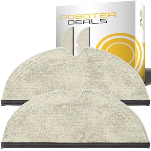 Mikrofaserpad, Ersatztücher (2 Stück) für Roborock Q8 MAX, MAX Plus Staubsaugroboter von Roboter Deals