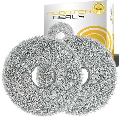 Roboter Deals - Mikrofaserpads, Wisch-Mopps (2 Stück) für Ecovacs Deebot X5 Omni von Roboter Deals