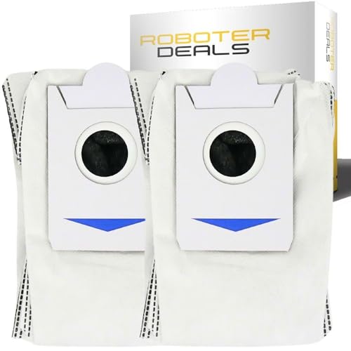 Roboter Deals - Staubbeutel, Ersatz-Beutel (2 Stück) für Ecovacs Deebot X2 Omni Staubsaugroboter mit Absaugstation von Roboter Deals