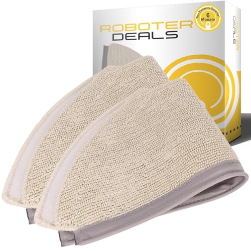 Roboter Deals - Wischpads, Mikrofasertücher, Mopp (2 Stück) für AIRROBO T20 Plus von Roboter Deals
