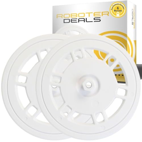 Roboter Deals - Wischplatten, Mopp-Teller, Ersatz Padhalter inkl. Mikrofaserpad (2 Stück) für Ecovacs Deebot T30 Pro Omni, T30s, T30s Combo, T30s Pro, T30 Omni von Roboter Deals