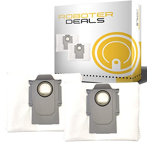 Roboter Deals Zubehör Staub-Beutel, Ersatzbeutel (2 Stück) für Roborock Q7 Max u. Q7 Max Plus Staubsaugroboter mit Absaugstation von Roboter Deals