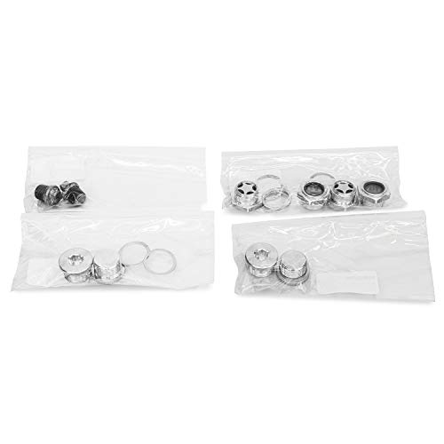 Robuschi Kit Ersatzteil Stopfen/SP STD Für RBS 95-105-106 RB2848600000 Kolbengebläse Stopfen T9 G 3/8" Stopfen TCE5G 1" Stopfen TCE4G 3/4" + Unterlegscheibe und Stopfen TCE5G 1" 14 Teilesatz von Robuschi
