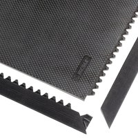 Randleiste für NoTrax Bodenmatte Slabmat Carré™, weiblich, schwarz von NoTrax