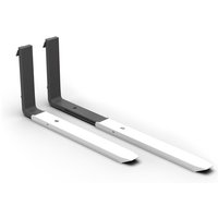 VETTER® Teleskopgabelzinken ManuTel®, in Sekundenschnelle einsatzbereit, ISO 2B, Länge 1000-1600 mm, Tragfähigkeit 1600 kg von VETTER® Industrie