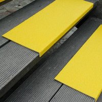 Mehlhose Kantenprofil aus GFK Extra Stark, gelb, Länge 600 mm von Mehlhose