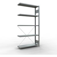 Robustes Fachbodenregal – bereit für einfachen Aufbau per Steckmontage Regalsysteme für Industrie und Handel müssen vielseitig, robust und ausbaubar sein, z. B. durch flexible Komponenten wie dieses verzinkte Anbaufeld des Fachbodenregals SCHULTE. Per Steckmontage lässt sich das Feld für 330 kg Fachlast schnell und einfach mit einem Grundfeld kombinieren. Dabei können Sie Fachböden ohne Schrauben und dank 25 mm-Raster in der gewünschten Höhe im Regal einsetzen. Im Falle einer Vergrößerung oder eines Umzugs, geht der Umbau dank des Stecksystems schnell vonstatten. Kaufen Sie das verzinkte Anbaufeld für Ihr Fachbodenregal SCHULTE mit 330 kg Fachlast bei uns. Per Steckmontage erweitern Sie so ein bestehendes Regal mit wenigen Handgriffen.Fachbodenregal SCHULTE Steckmontage, AF, FL 330 kg, verzinkt, HxBxT 2.000 x 1.000 x 300 mm Fachbodenregal SCHULTE Steckmontage, AF, FL 330 kg, verzinkt, HxBxT 2.000 x 1.000 x 300 mm Robustes Fachbodenregal – bereit für einfachen Aufbau per Steckmontage Regalsysteme für Industrie und Handel müssen vielseitig, robust und ausbaubar sein, z. B. durch flexible Komponenten wie dieses verzinkte Anbaufeld des Fachbodenregals SCHULTE. Per Steckmontage lässt sich das Feld für 330 kg Fachlast schnell und einfach mit einem Grundfeld kombinieren. Dabei können Sie Fachböden ohne Schrauben und dank 25 mm-Raster in der gewünschten Höhe im Regal einsetzen. Im Falle einer Vergrößerung oder eines Umzugs, geht der Umbau dank des Stecksystems schnell vonstatten. Kaufen Sie das verzinkte Anbaufeld für Ihr Fachbodenregal SCHULTE mit 330 kg Fachlast bei uns. Per Steckmontage erweitern Sie so ein bestehendes Regal mit wenigen Handgriffen.Fachbodenregal SCHULTE Steckmontage, AF, FL 330 kg, verzinkt, HxBxT 2.000 x 1.000 x 300 mm Fachbodenregal SCHULTE Steckmontage, AF, FL 330 kg, verzinkt, HxBxT 2.000 x 1.000 x 300 mm von Robustes Fachbodenregal – bereit für einfachen Aufbau per Steckmontage Regalsysteme für Industrie und Handel müssen vielseitig, robust und ausbaubar sein, z. B. durch flexible Komponenten wie dieses verzinkte Anbaufeld des Fachbodenregals SCHULTE. Per St
