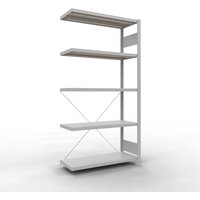 Robustes Fachbodenregal – bereit für einfachen Aufbau per Steckmontage Regalsysteme für Industrie und Handel müssen vielseitig, robust und erweiterbar sein, z. B. durch flexible Komponenten wie dieses lichtgraue Anbaufeld des Fachbodenregals SCHULTE. Per Steckmontage lässt sich das Feld für 330 kg Fachlast schnell und einfach mit einem Grundfeld kombinieren. Dabei können Sie Fachböden ohne Schrauben und dank 25 mm-Raster in der gewünschten Höhe einsetzen. Im Falle einer Vergrößerung oder eines Umzugs, geht der Umbau dank des Stecksystems schnell vonstatten. Kaufen Sie das lichtgraue Anbaufeld für Ihr Fachbodenregal SCHULTE mit 330 kg Fachlast bei uns. Per Steckmontage erweitern Sie so ein bestehendes Regal mit wenigen Handgriffen.Fachbodenregal SCHULTE Steckmontage, AF, FL 330 kg, lichtgrau, HxBxT 2.000 x 1.000 x 400 mm Fachbodenregal SCHULTE Steckmontage, AF, FL 330 kg, lichtgrau, HxBxT 2.000 x 1.000 x 400 mm Robustes Fachbodenregal – bereit für einfachen Aufbau per Steckmontage Regalsysteme für Industrie und Handel müssen vielseitig, robust und erweiterbar sein, z. B. durch flexible Komponenten wie dieses lichtgraue Anbaufeld des Fachbodenregals SCHULTE. Per Steckmontage lässt sich das Feld für 330 kg Fachlast schnell und einfach mit einem Grundfeld kombinieren. Dabei können Sie Fachböden ohne Schrauben und dank 25 mm-Raster in der gewünschten Höhe einsetzen. Im Falle einer Vergrößerung oder eines Umzugs, geht der Umbau dank des Stecksystems schnell vonstatten. Kaufen Sie das lichtgraue Anbaufeld für Ihr Fachbodenregal SCHULTE mit 330 kg Fachlast bei uns. Per Steckmontage erweitern Sie so ein bestehendes Regal mit wenigen Handgriffen.Fachbodenregal SCHULTE Steckmontage, AF, FL 330 kg, lichtgrau, HxBxT 2.000 x 1.000 x 400 mm Fachbodenregal SCHULTE Steckmontage, AF, FL 330 kg, lichtgrau, HxBxT 2.000 x 1.000 x 400 mm von Robustes Fachbodenregal – bereit für einfachen Aufbau per Steckmontage Regalsysteme für Industrie und Handel müssen vielseitig, robust und erweiterbar sein, z. B. durch flexible Komponenten wie dieses lichtgraue Anbaufeld des Fachbodenregals SCHULTE. Per