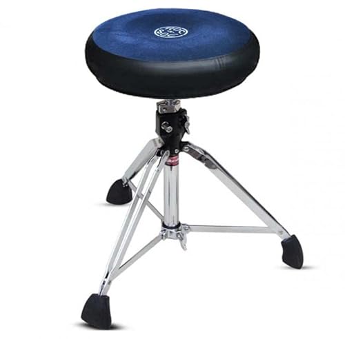 Roc-N-Soc Drumhocker Rund-Sitz Blau mit Unterteil Roc-N-Soc Drumhocker Rund-Sitz Blau mit Unterteil von Roc-N-Soc