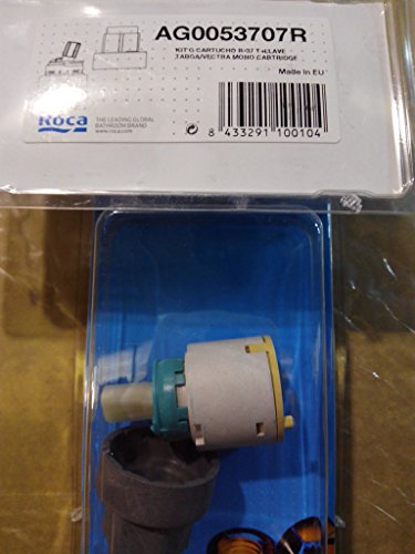 Roca Schloss Kit R-37 mit Schlüssel, Weiß, Jugend und Blau, Schlüsselschloss, Schloss, Sicherheit, Modern von Roca