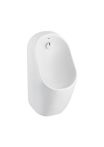 Roca A3590J4000 Rimless PROTON Elektronisches Urinal mit Rückversorgung, 4 Alkalibatterien, Weiß von Roca