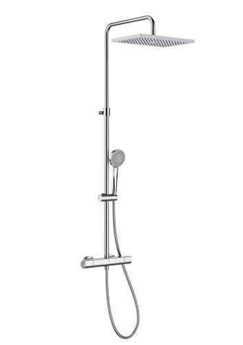 Roca A5A202EC00 Thermostatische Duschsäule Even-T SQUARE von Roca