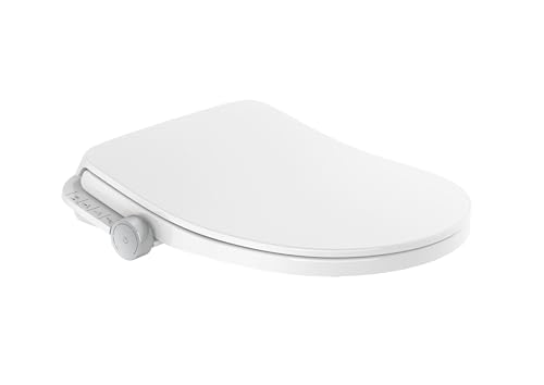 Roca A804057001 Multiclean® M4 ROUND COMPACT Sitz mit Wasch- und Trocknungsfunktionen, weiß von Roca