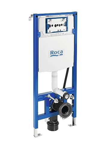 Roca A890078020 DUPLO WC ONE SMART Einbaurahmen Doppelspülbecken und Schlauchleitung Smart Toilets. Ellenbogen 90 ø / 110 ø von Roca